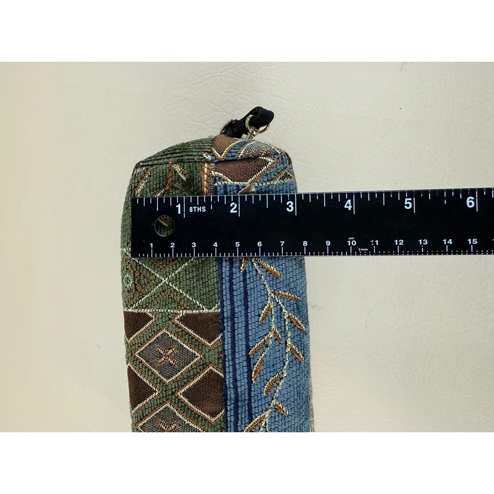 Danny K Small Crossbody Bag Boho Tapestry Woven Embroidered USA Made